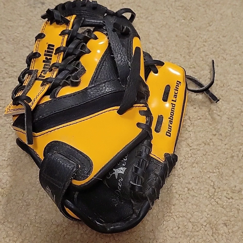 Kids Leather Baseball Glove - Picture 1 of 4